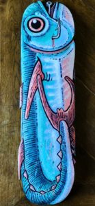 Poisson sur Skate découpé
